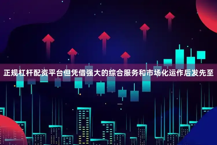 正规杠杆配资平台但凭借强大的综合服务和市场化运作后发先至